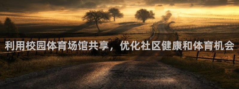 意昂体育3娱乐：利用校园体育场馆共享，优化社区健康和