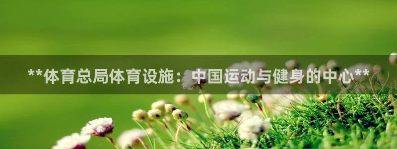 意昂3集团：**体育总局体育设施：中国运动与健身的中