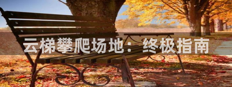 意昂3娱乐平台：云梯攀爬场地：终极指南