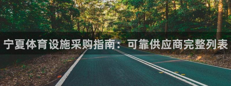 意昂体育3招商：宁夏体育设施采购指南：可靠供应商完整