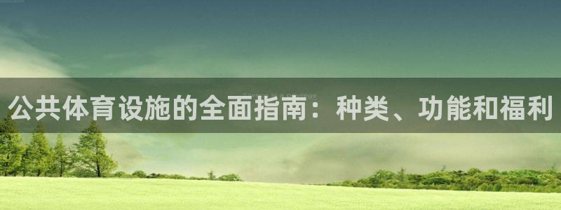 意昂体育3平台：公共体育设施的全面指南：种类、功能和
