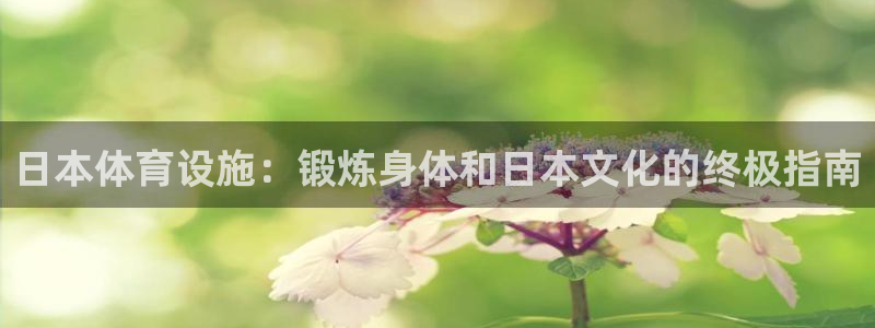 意昂3集团简介：日本体育设施：锻炼身体和日本文化的终