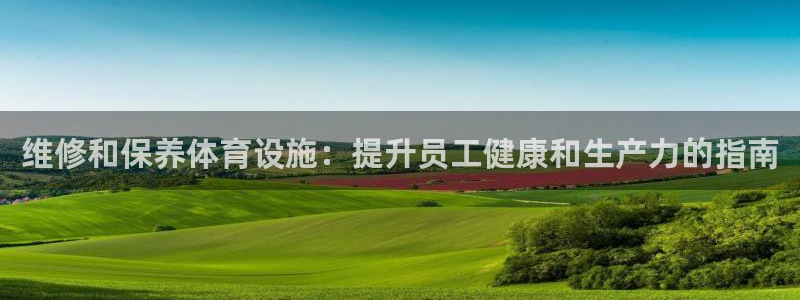 意昂体育3平台：维修和保养体育设施：提升员工健康和生