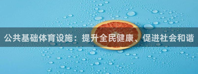 意昂3娱乐首页网站大全：公共基础体育设施：提升全民健
