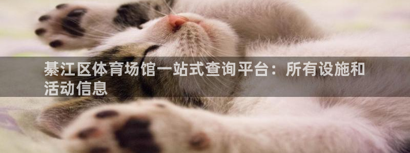 意昂体育3平台是正规平台吗：綦江区体育场馆一站式查询平台：所