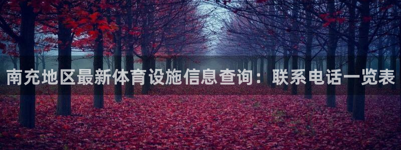 意昂体育3平台假的吗是真的吗：南充地区最新体育设施信